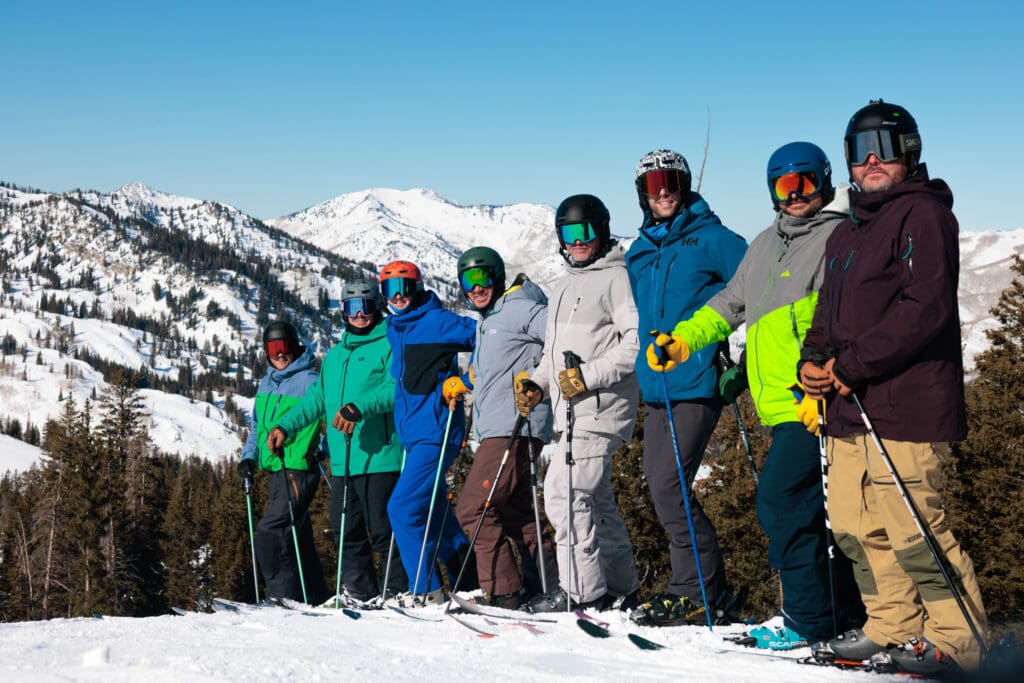 Black Tie skis owners line up in fresh gear for the 2025 Winter Sports Market